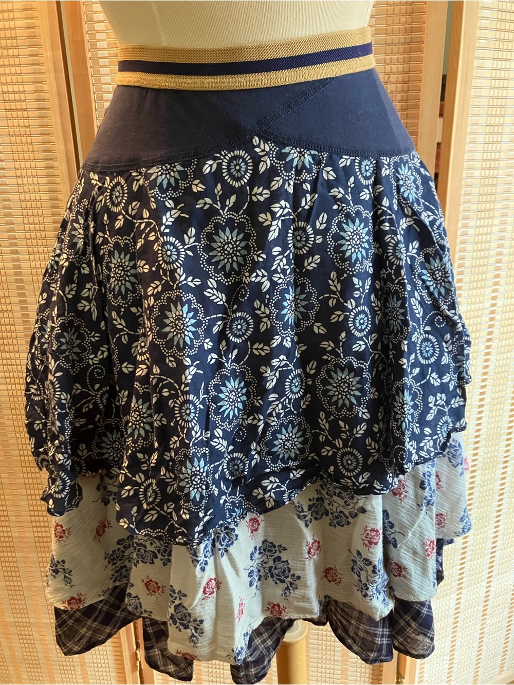 Free People Tiered Skirt